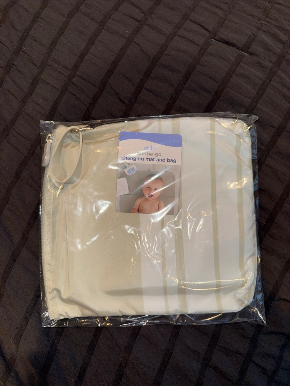 Ubbi on the go changing mat and bag